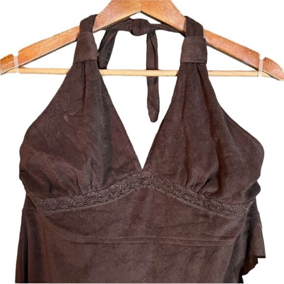 NWT! Duck head jeans brown towel material dress - Picture 2 of 9